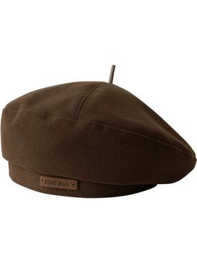 Brown Handmade Beret Hat